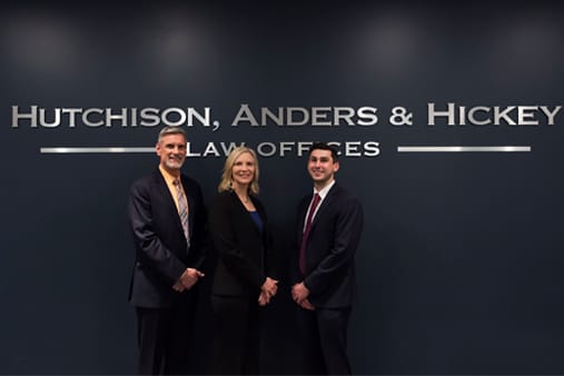 Photo of the legal team at Hutchison, Anders & Hickey